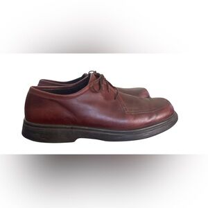 Ecco Men's Dark Brown Leather Oxfords